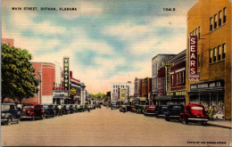 Alabama Dothan Main Street 1944 - Autres & Non Classés