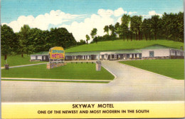 North Carolina Asheville Skyway Motel 1956 - Asheville