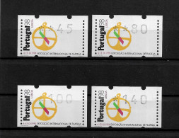 PORTUGAL ATM MACHINE STAMPS - ETIQUETAS - 1998 EXPO 98 SET Nº 13 MNH (BA5#442) - Máquinas Franqueo (EMA)