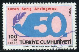 Türkiye 1973 Mi 2289 Lausanne Peace Treaty - Usati