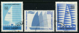 Türkiye 1977 Mi 2423-2425 Sailing Championship - Used Stamps