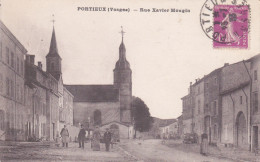 PORTIEUX  RUE XAVIER MOUGIN. - Autres & Non Classés