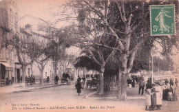 Bandol - Quai Du Port  - CPA °J - Bandol