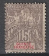 TYPE GROUPE - 1900 - GUINEE - YVERT N°15 OBLITERE - COTE = 120 EUR. - - Oblitérés