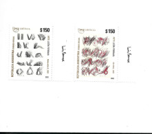 ARGENTINA 2022 ART ARTIST LEON FERRARI FINE ARTS UPAEP ISSUE SET OF 2 VALUES MNH - Ungebraucht