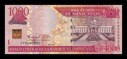 República Dominicana 1000 Pesos Dominicanos 2012 Pick 187b Low Serial 885 Sc Unc - Dominikanische Rep.