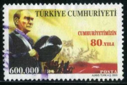 Türkiye 2003 Mi 3358 Mustafa Kemal ATATÜRK And Cavalry - Gebruikt