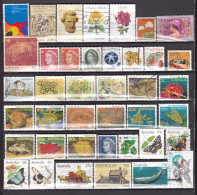 LOTTO 13 AUSTRALIA  40 FRANCOBOLLI USATI ANNATE VARIE COME DA FOTO - Blocks & Sheetlets