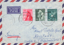 EGYPT - PAQUEBOT 1960 PORT-SAID > NEUSTADT/DE Mi #583 / YZ439 - Briefe U. Dokumente