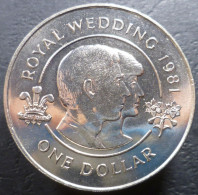Bermuda - 1 Dollar 1981 - Matrimonio Fra Principe Carlo E Lady Diana - KM# 28 - Bermudes