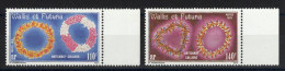Wallis & Futuna - YV 241 & 242 N** Gomme Tropicale Mate , Colliers De Fleurs , Cote 10,40 Euros - Unused Stamps
