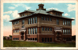 Oklahoma Lawton Lincoln School Curteich - Other & Unclassified