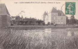 72. SAINT MARS D'OUTILLE. CPA. CHATEAU DE SEGRAIS. ANNEE 1922+ TEXTE - Brulon