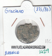 CRE1429 MONEDA ROMANA GRACIANO BRONCE 375-83 BRONCE BC - Sonstige & Ohne Zuordnung