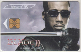 FRANCE - Blade II - Horizontal (Wesley Snipes), Chip:OB2, 50U , 05/02, Used - 1997