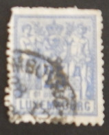 LUXEMBOURG YT 54 OBLITERE "ALLEGORIE" ANNÉES 1882/1891 - 1882 Allegorie