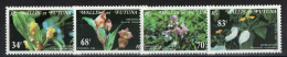 Wallis & Futuna - YV 286 à 289 N** Gomme Tropicale Mate , Fleurs , Cote 9,50 Euros - Unused Stamps