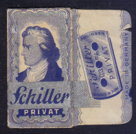 "SCHILLER" Razor Blade Old Vintage WRAPPER (see Sales Conditions) - Lames De Rasoir