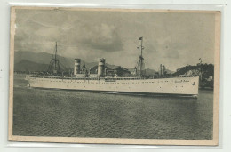 PIROSCAFO PRINCIPESSA GIOVANNA 1930   VIAGGIATA FP - Steamers