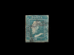 ITALY STATES - SICILY 1859 King Ferdinand II 2Gr USED (BA5#472) - Sicilië