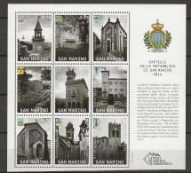 2014 MNH San Marino Block Postfris** - Unused Stamps