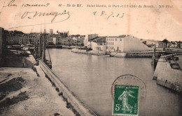 Ile De Ré - Saint Martin - Le Port Et L'entrée Du Bassin - Saint-Martin-de-Ré