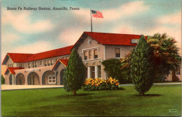 Texas Amarillo Santa Fe Railway Station - Amarillo