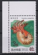 North Korea Corée Du Nord 2006 Mi. 5072 Surchargé Rouge RED OVERPRINT Crustacé Crustacean Shrimp Krebs MNH** RARE - Schalentiere