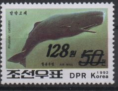 North Korea Corée Du Nord 2006 Mi. 5100 Surchargé Überdruck OVERPRINT Faune Fauna Marine Whale Wal Baleine MNH** RARE - Ballenas