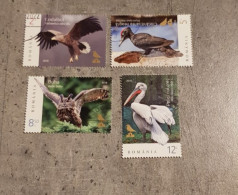 ROMANIA BIRDS SET USED - Used Stamps