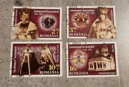 ROMANIA CENTENARY OF THE CORONATION SET USED - Gebraucht