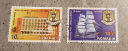 ROMANIA NAVAL ACADEMY MIRCEA THE OLD SET USED - Used Stamps