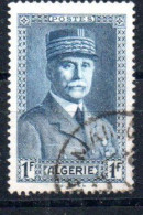 ALGERIEN 173 Canc Marschall Petain - ALGERIA / ALGÉRIE - Oblitérés