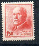 ALGERIEN 194 Mnh Marschall Petain - ALGERIA / ALGÉRIE - Neufs