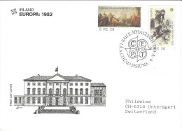 Envellope IRLANDE Europa 1982 N° 467-468 Y & T - FDC