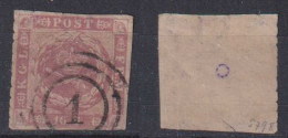 Dänemark Denmark MiNr 10 Used 16sk - Used Stamps