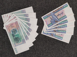 Central Bank Of Myanmar Lot 5x100 & 8x200 Banknotes - Myanmar