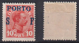 Dänemark Denmark Porto Mi# 8 * Mint Overprint 1921 - Segnatasse