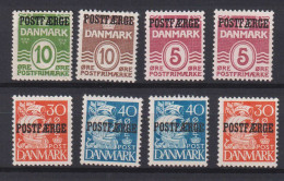 Dänemark Denmark Postfähre 8 Stamps * + ** - Paketmarken