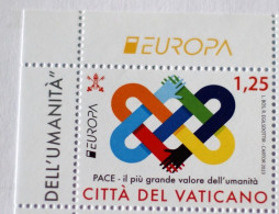 VATICAN 2023, EUROPA CEPT ,PACE,PEACE, PAIX ,  MNH** - Unused Stamps