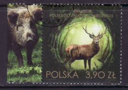 POLAND 2023  100th Anniversary Of The Polish Hunting Association Stamp USED - Gebraucht