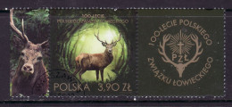 POLAND 2023  100th Anniversary Of The Polish Hunting Association Stamp With Zf USED - Used Stamps