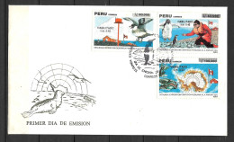 Peru FDC Antarctica & Inflation - Other & Unclassified