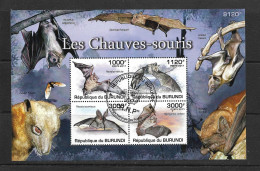 BURUNDI 2011 CHAUVE-SOURIS  YVERT N°B150 OBLITERE-CTO - Bats