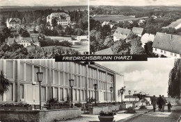 Friedrichsbrunn Kreis Quedlinburg - Sanatorium Ernst Thälmann, Brocken, Kulturhaus Gelaufen - Quedlinburg