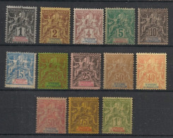 SPM - 1892 - N°Yv. 59 à 71 - Type Groupe - Série Complète - Neuf * / MH VF - Neufs