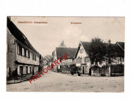 WASSELONNE-Brunngasse-CARTE Imprimee Allemande-Periode GUERRE 14-18-1 WK-France-Militaria-Feldpost - Wasselonne