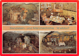 Walldorf (Werra) Sandsteinhöhle Die Bremer Stadtmusikanten Sandstein- Und Märchenhöhle Abendgruß Des Sandmännchens Ngl. - Meiningen