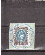 LIRE 15000 ANNULLO DISTRETTO DI LECCO USSL N°18 - Revenue Stamps