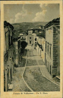 FOIANO DI VAL FORTORE ( BENEVENTO ) VIA S. MARIA - EDIZIONE SERVODIO - 1940s - FORMATO PICCOLO (16278) - Benevento